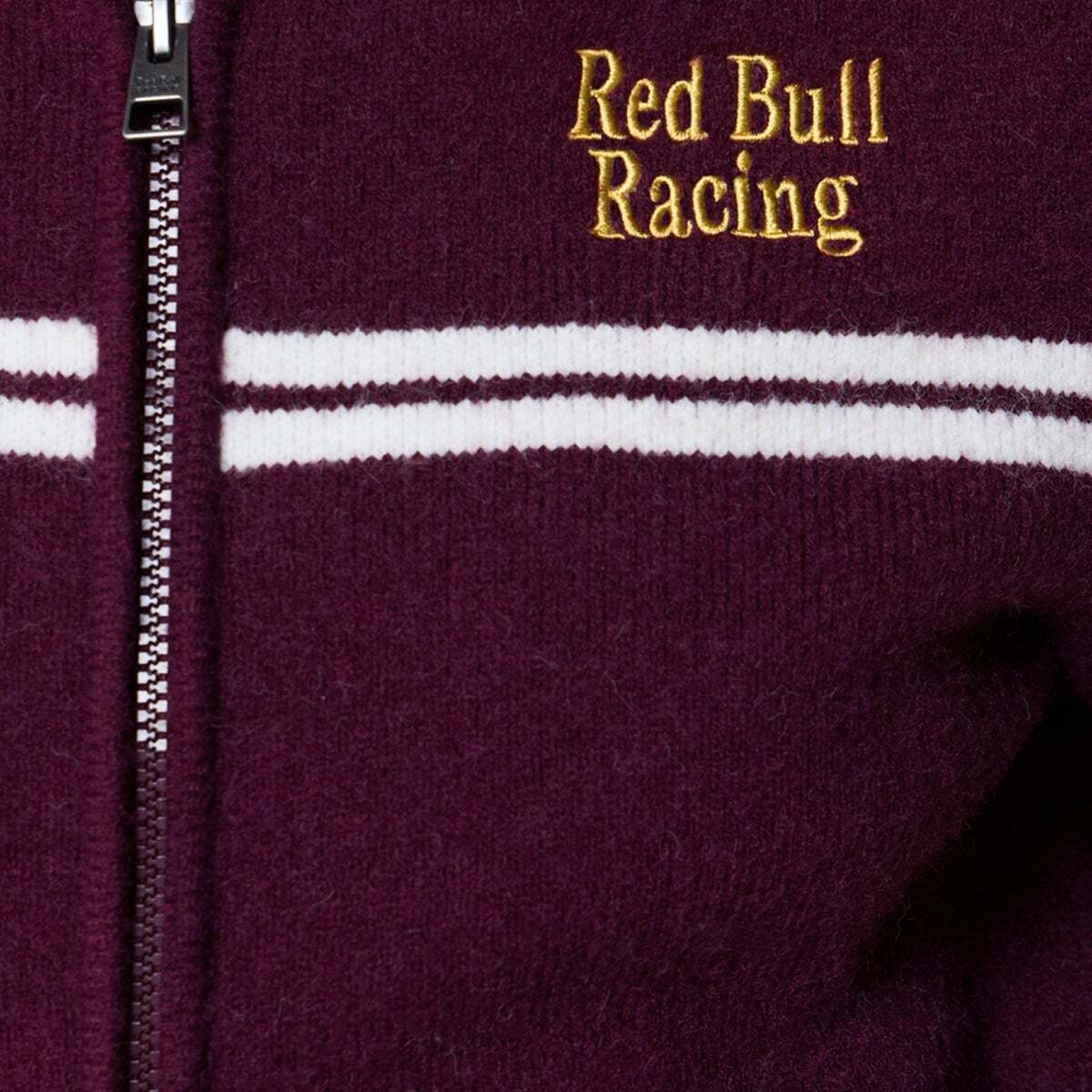 Red Bull Racing Cardigan En Maille Avec Fermeture Éclair rouge bourgogne, PEPE JEANS