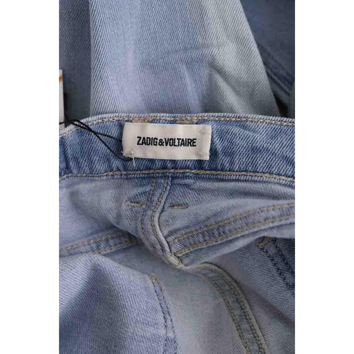 Jean droit - Très Bon État bleu, ZADIG&VOLTAIRE