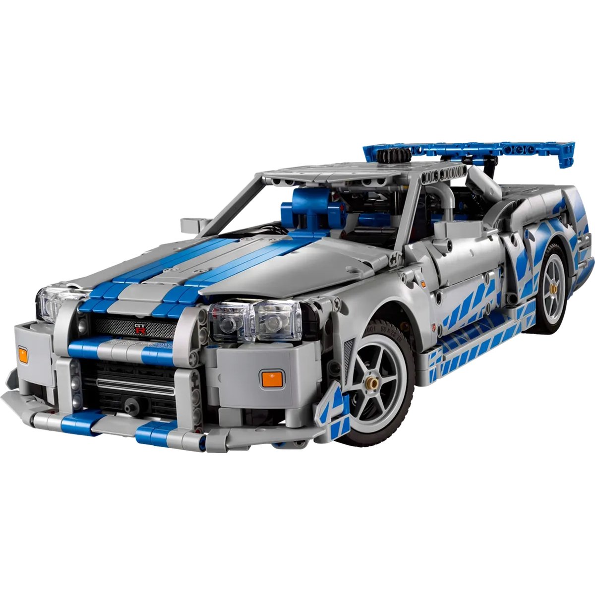 Technic Voiture Nissan Skyline GT-R (R34) 2 Fast 2 Furious multicolore, LEGO