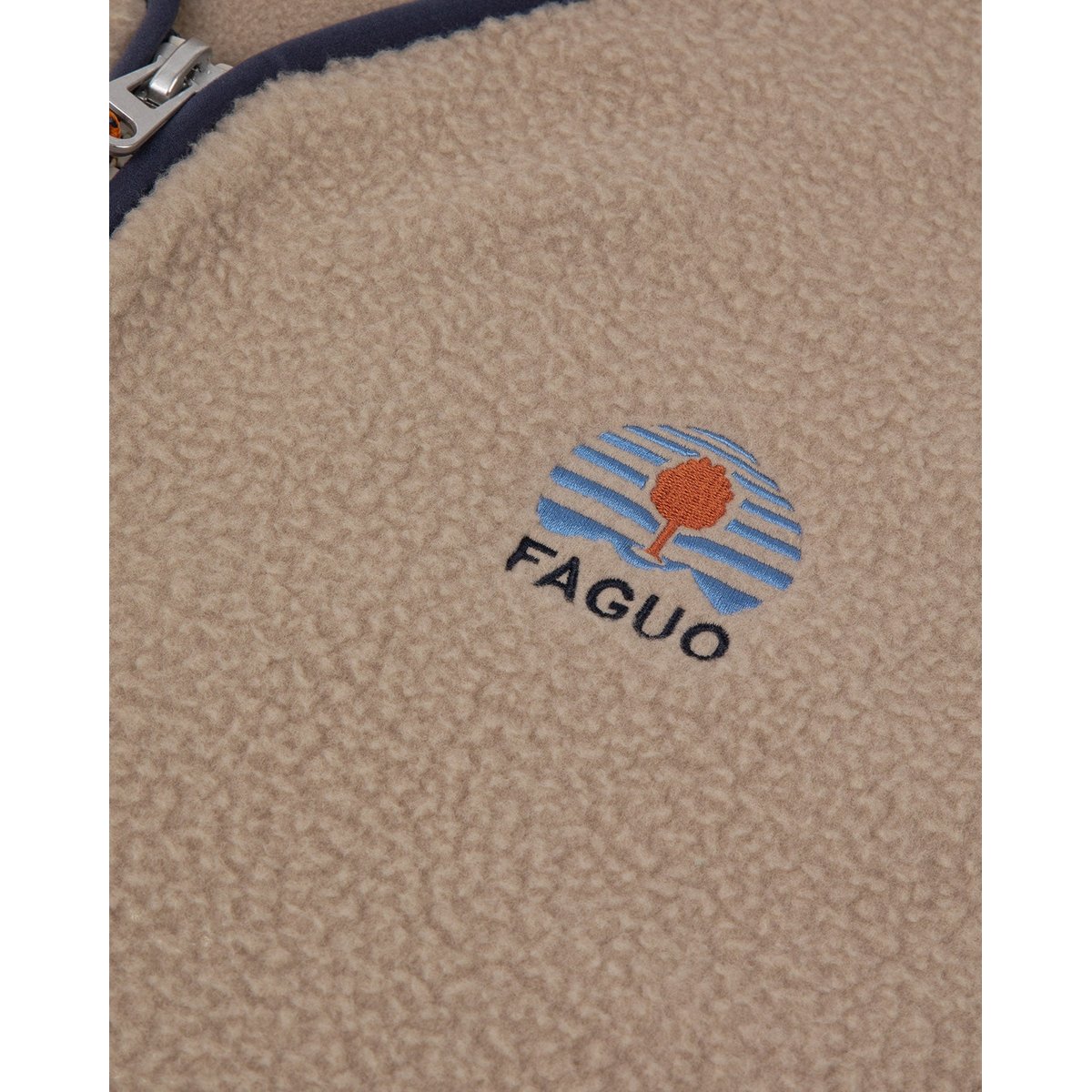 Polaire polyester TEILLAY bleu, FAGUO