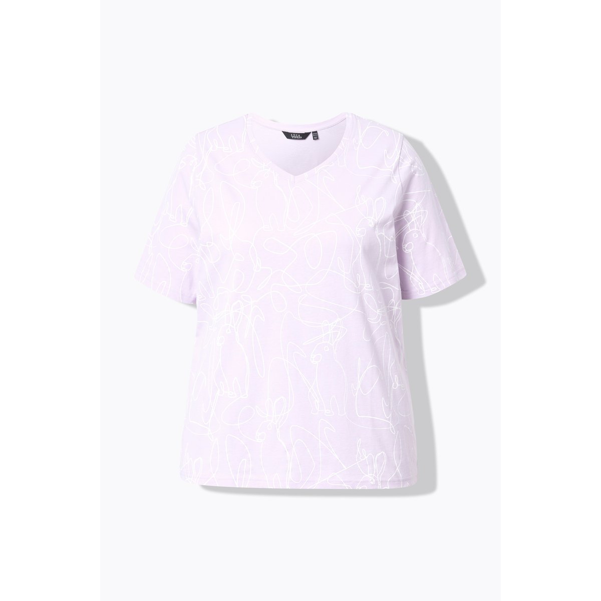 T-shirt lavande, ULLA POPKEN