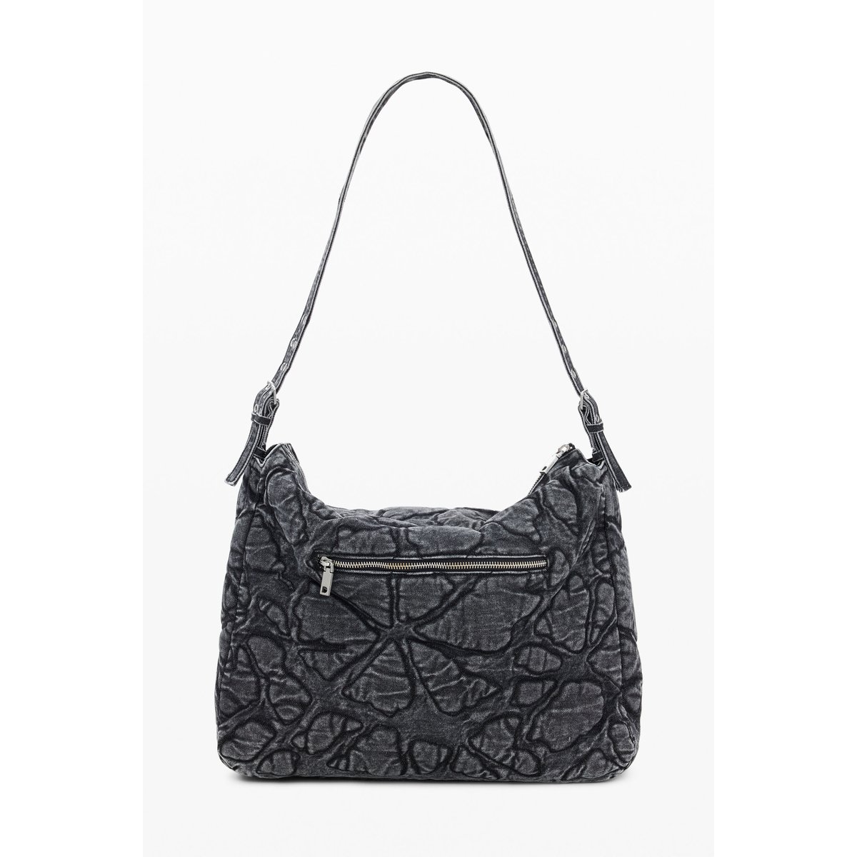 Sac imprimé moyen noir, DESIGUAL