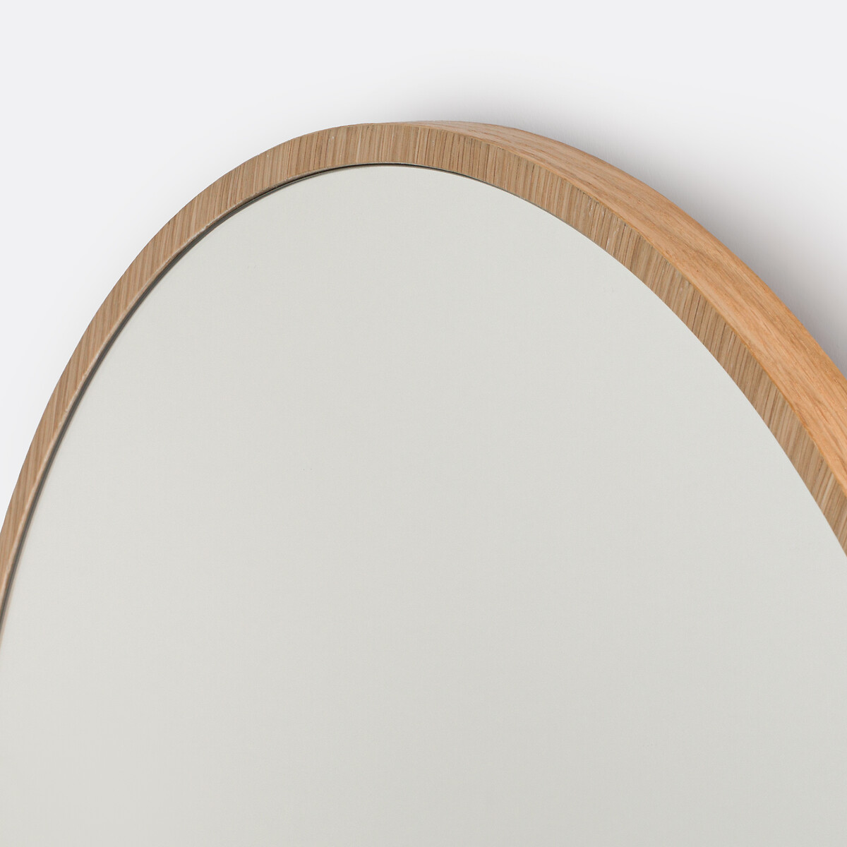 Miroir rond placage chêne Ø60 cm, Iodus naturel, LA REDOUTE INTERIEURS