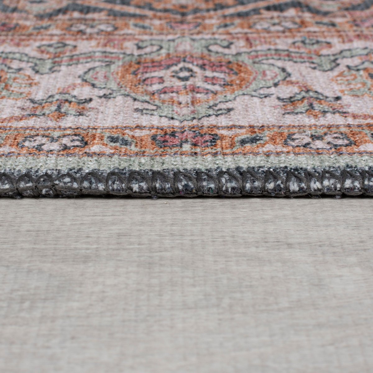 Tapis lavable BRIONY rose, FLAIR RUGS