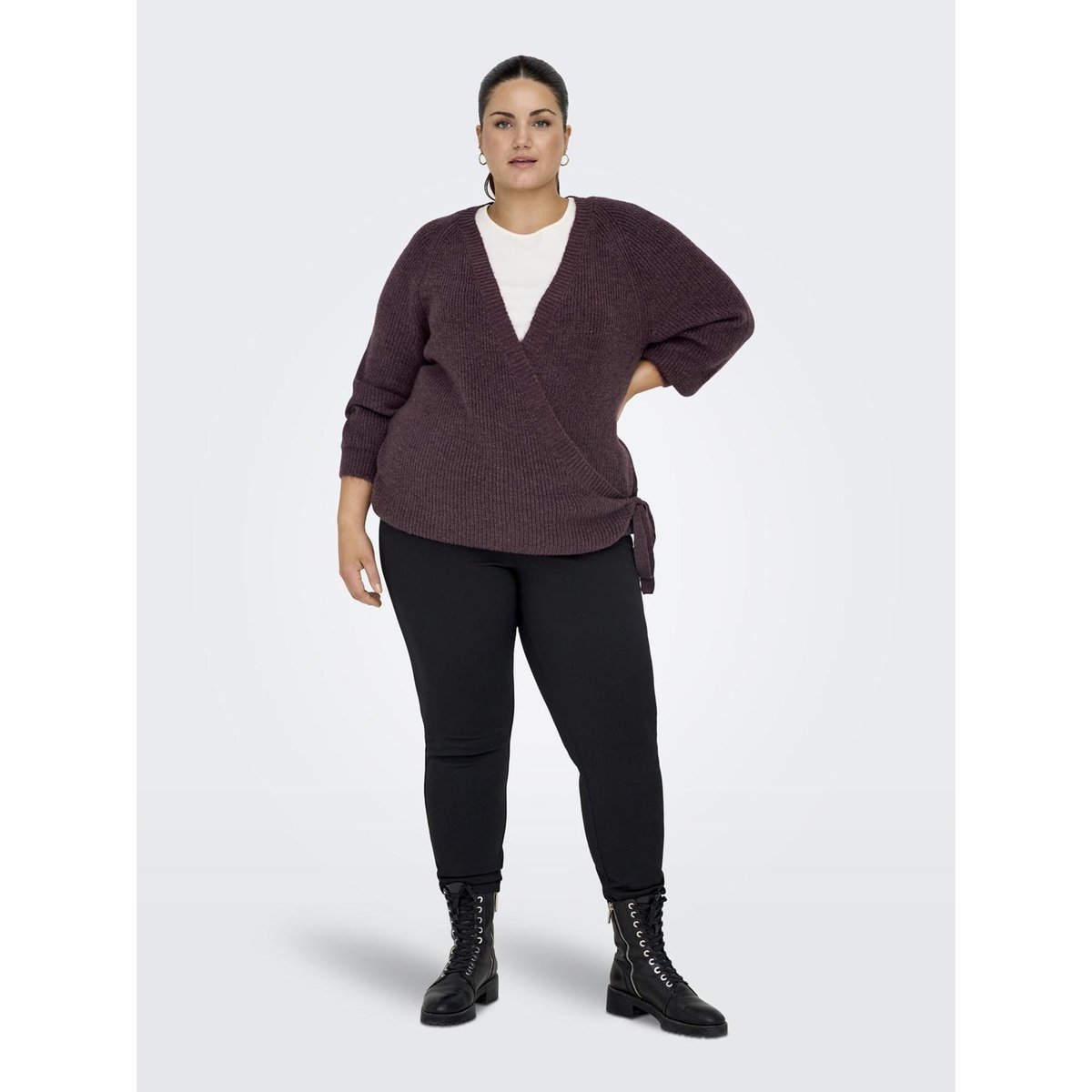 Cardigan rose - rose brown 1, ONLY CARMAKOMA