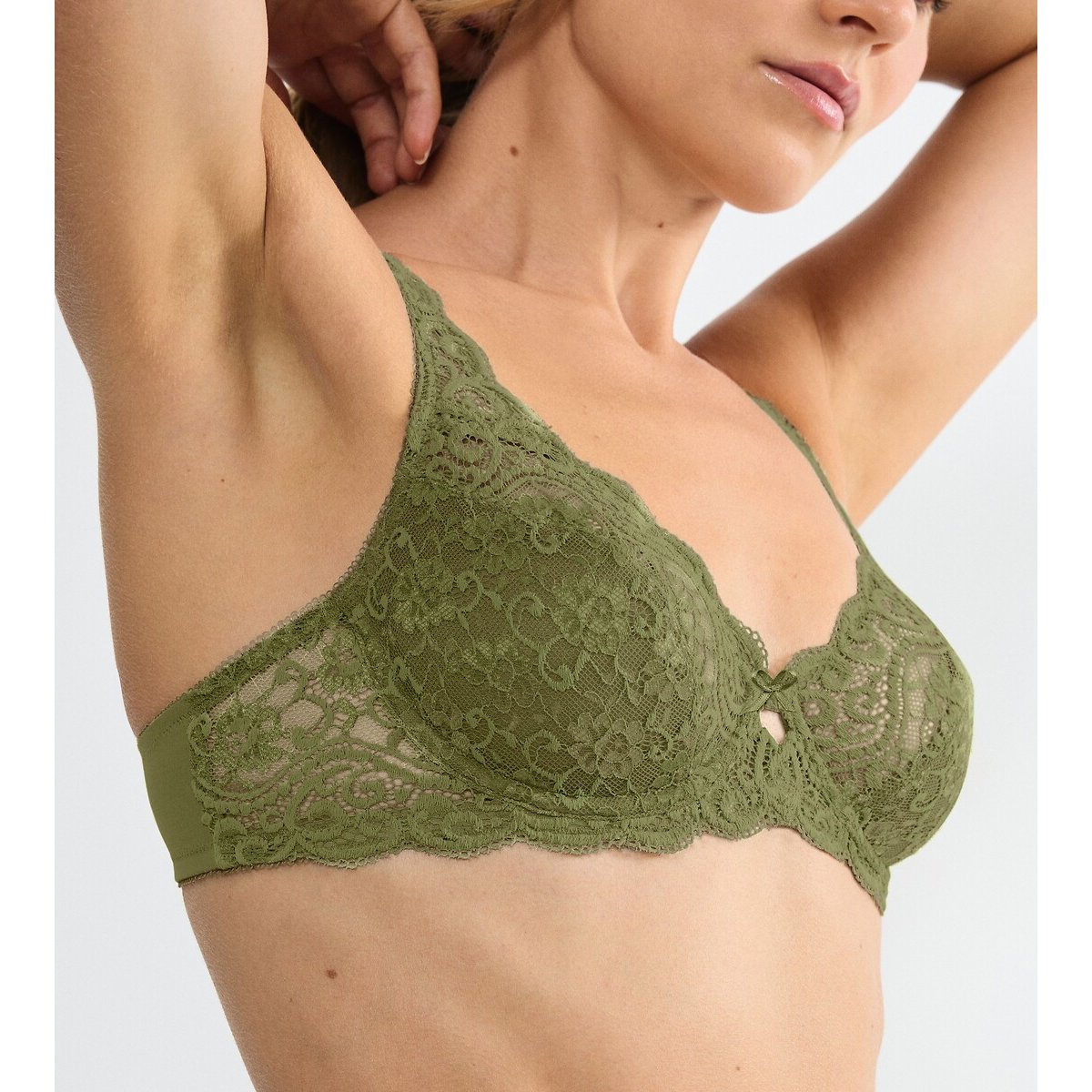 Soutien-gorge emboitant Amourette olive, TRIUMPH