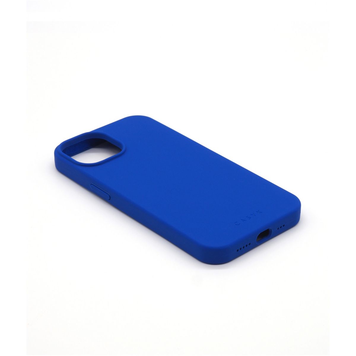 Coque iPhone 15 Plus Magsafe Bleu Majorelle couleur unique, CASYX