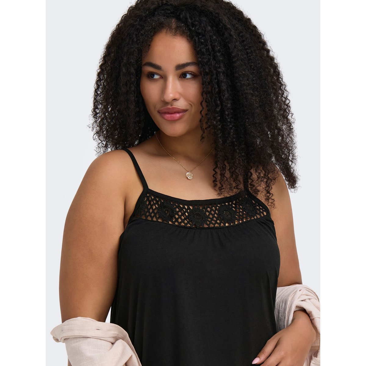 Robe noire - black, ONLY CARMAKOMA