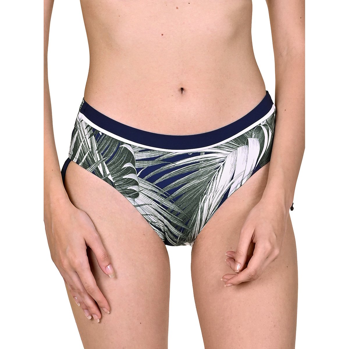 Bas maillot de bain côtés réglables Buenos Aires bleu, LISCA