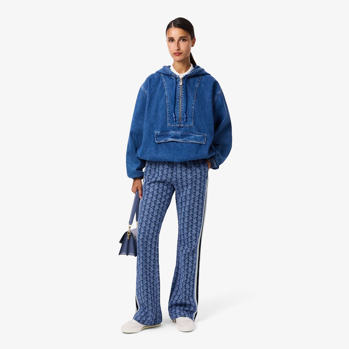 Pantalon de survêtement bleu-ait, LACOSTE