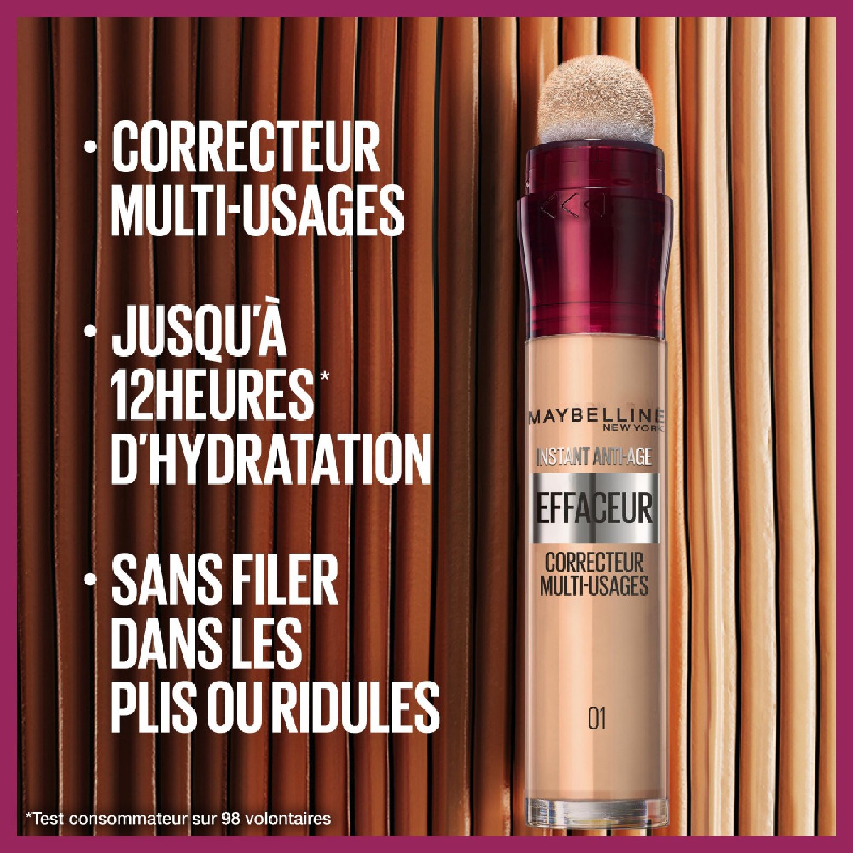 Instant Effaceur Correcteur Orange 10 caramel, MAYBELLINE NEW YORK
