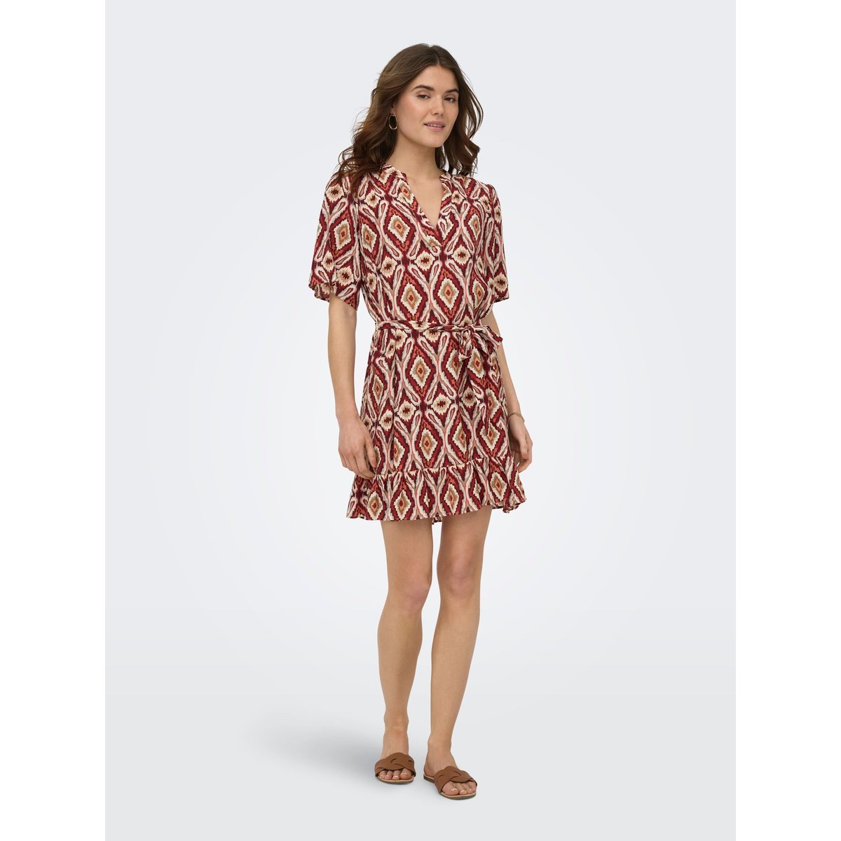 Robe brick red, ONLY