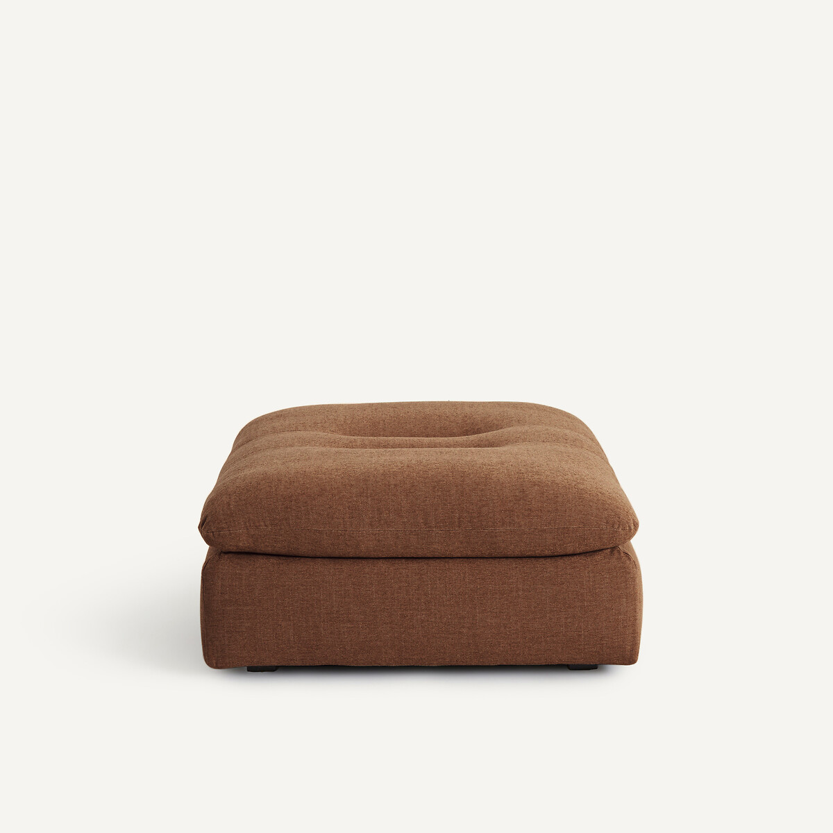 Repose-pieds modulable Toile chinée, Giuliano terre de sienne, AM.PM