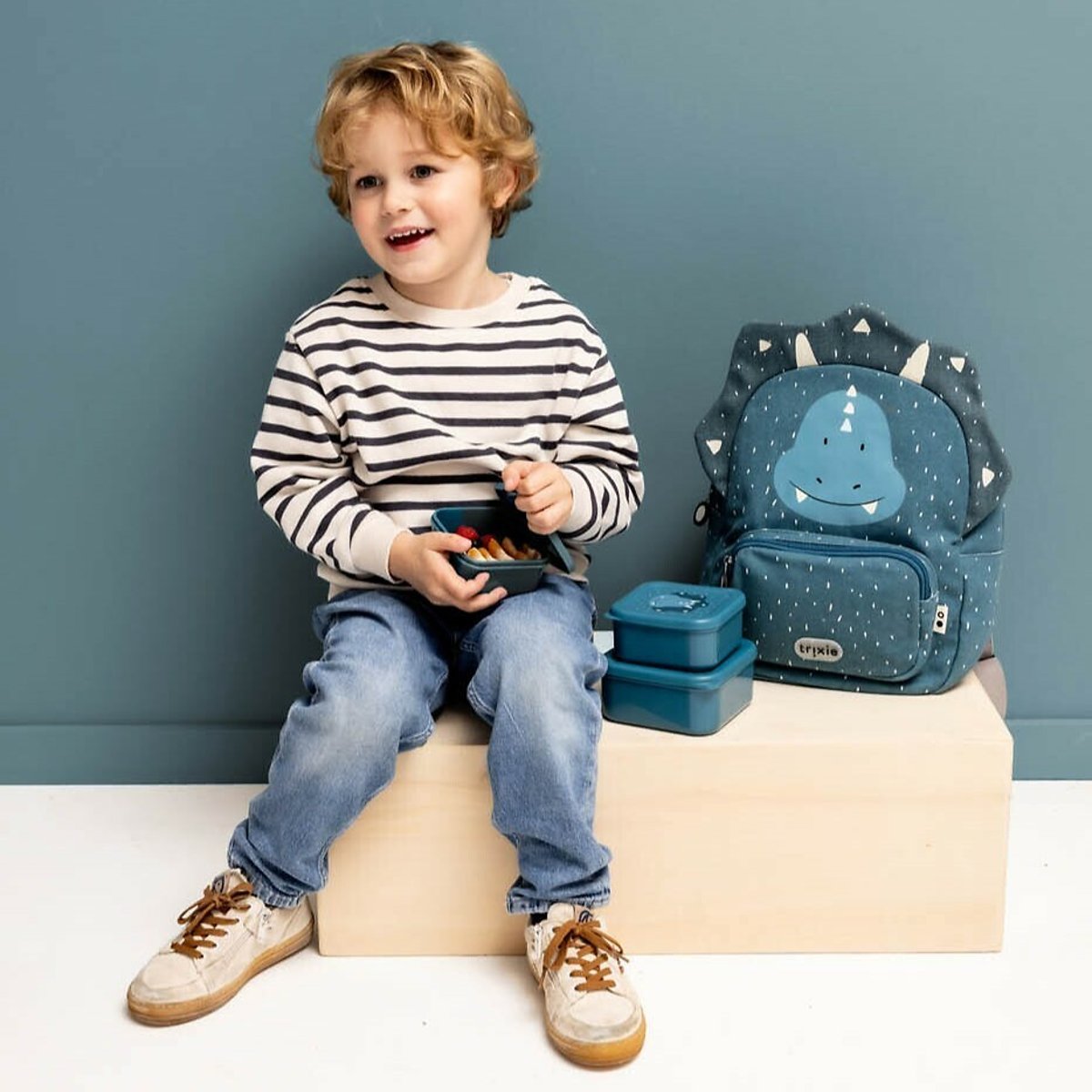 Sac à dos enfant Mr Lion bleu, TRIXIE