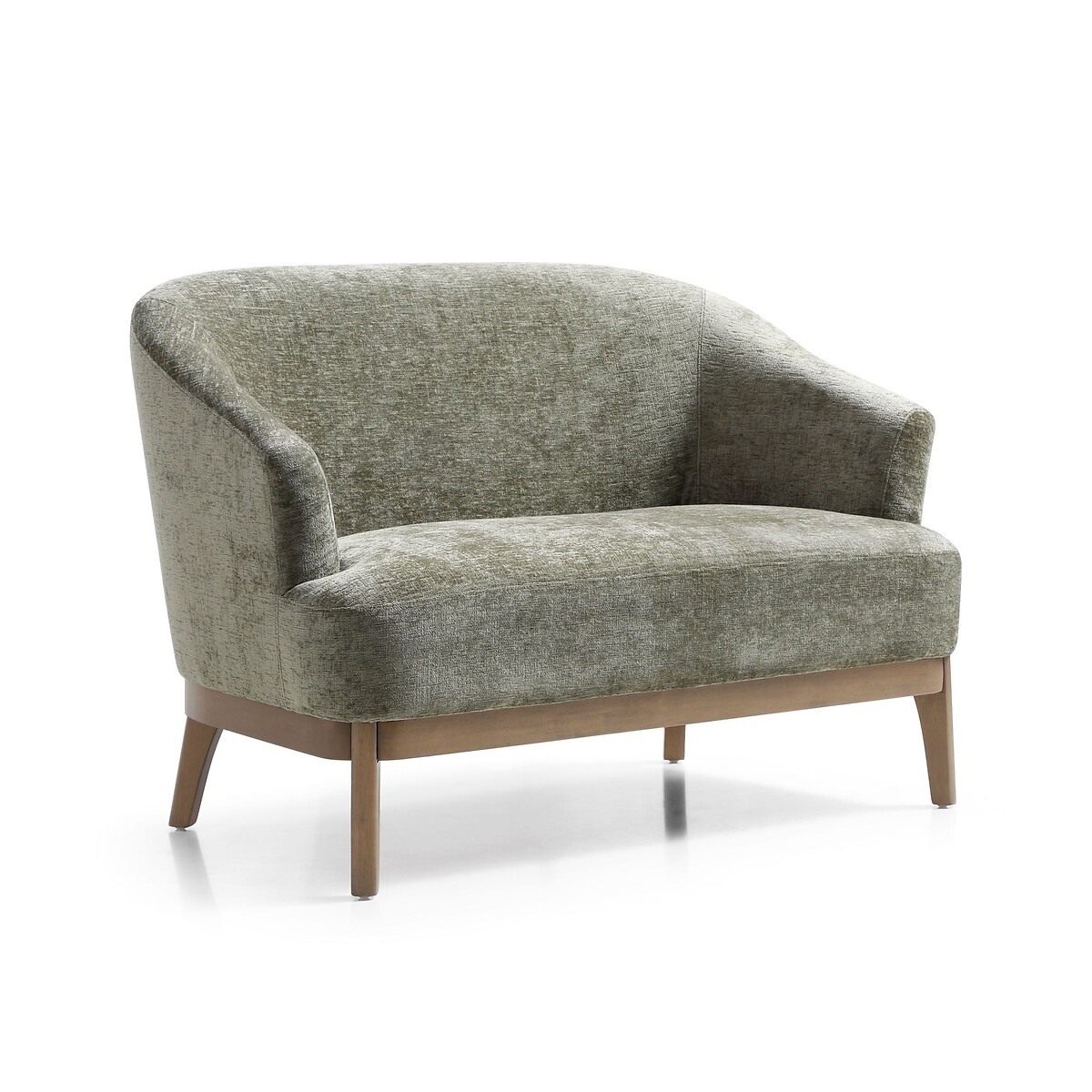 Eliana Chenille 2-Seater Accent Sofa olive, ÉDITÉ