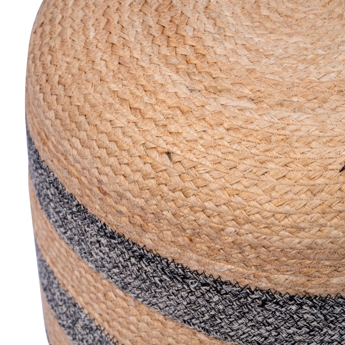 Pouf, jute naturelle, TOVE marron, NORDLYS