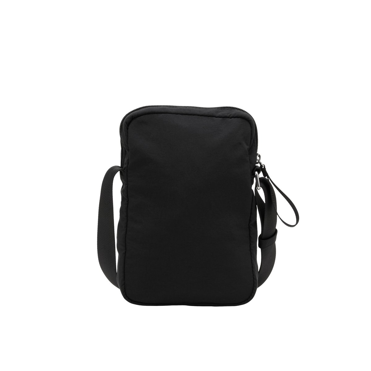 Sac à bandoulière petit format en polyamide recyclé noir, MARC O'POLO