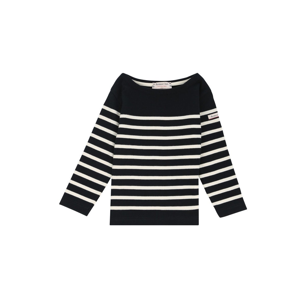 Marinière DRISSE KIDS rich navy/nature, ARMOR-LUX