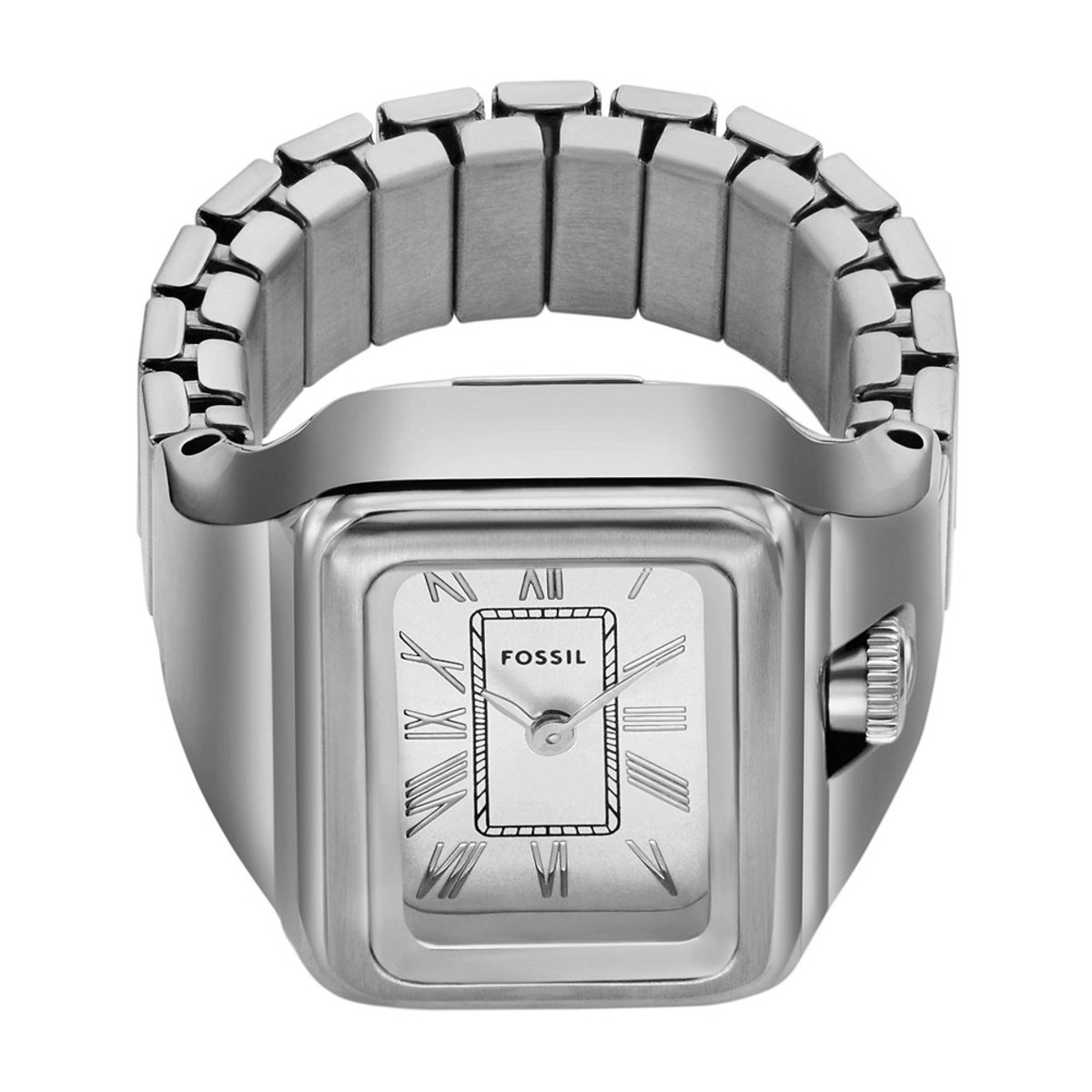 Montre Analogique WATCH RING argenté argenté argenté, FOSSIL