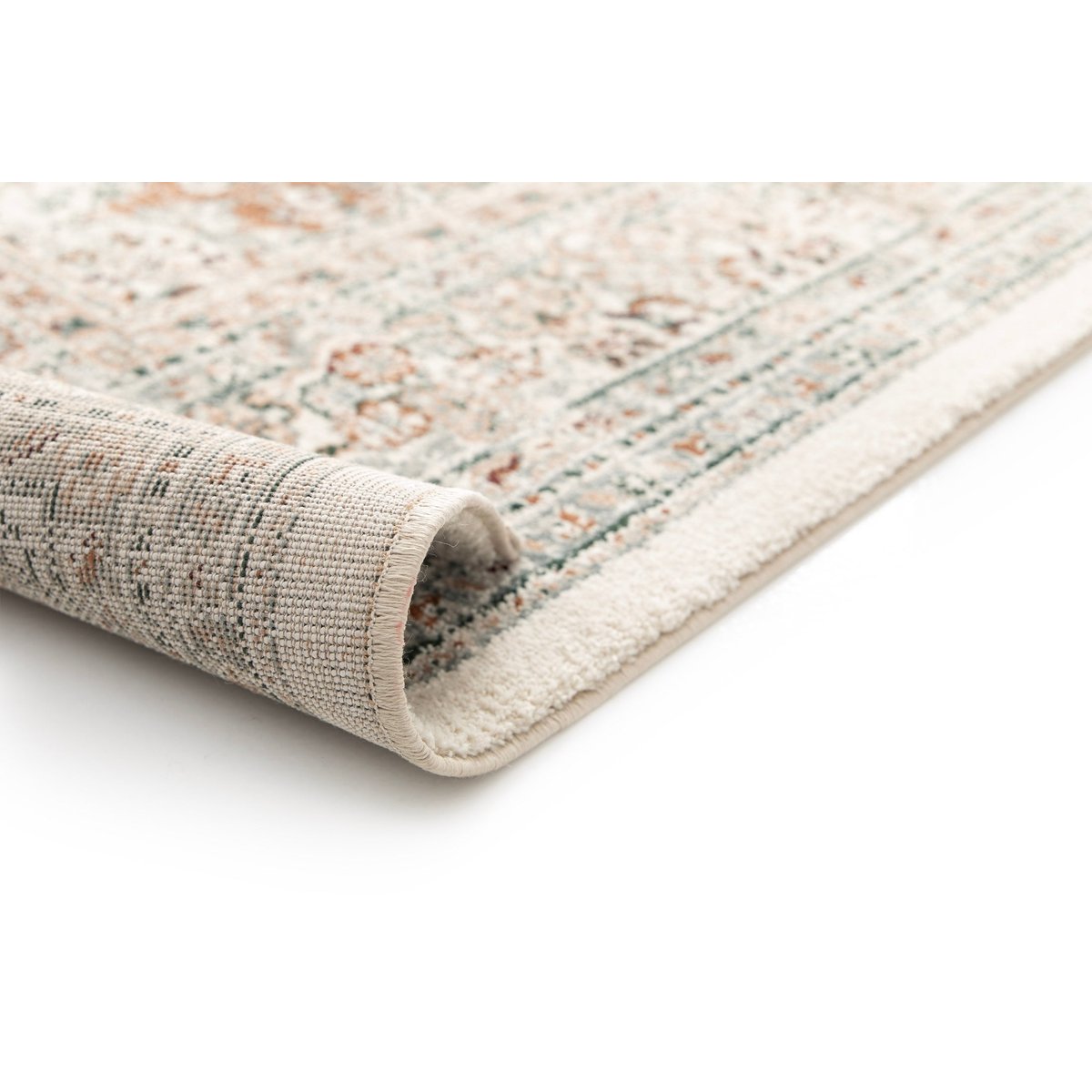 Tapis design en fibres recyclées VILLANDRY palette colorée, AFK LIVING