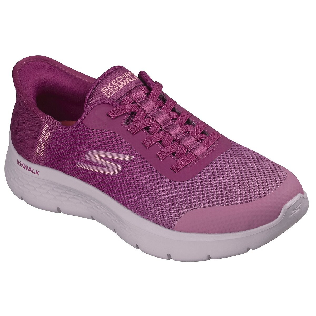 Baskets Slip-Ins: GO WALK FLEX - GRAND ENTRY framboise, SKECHERS