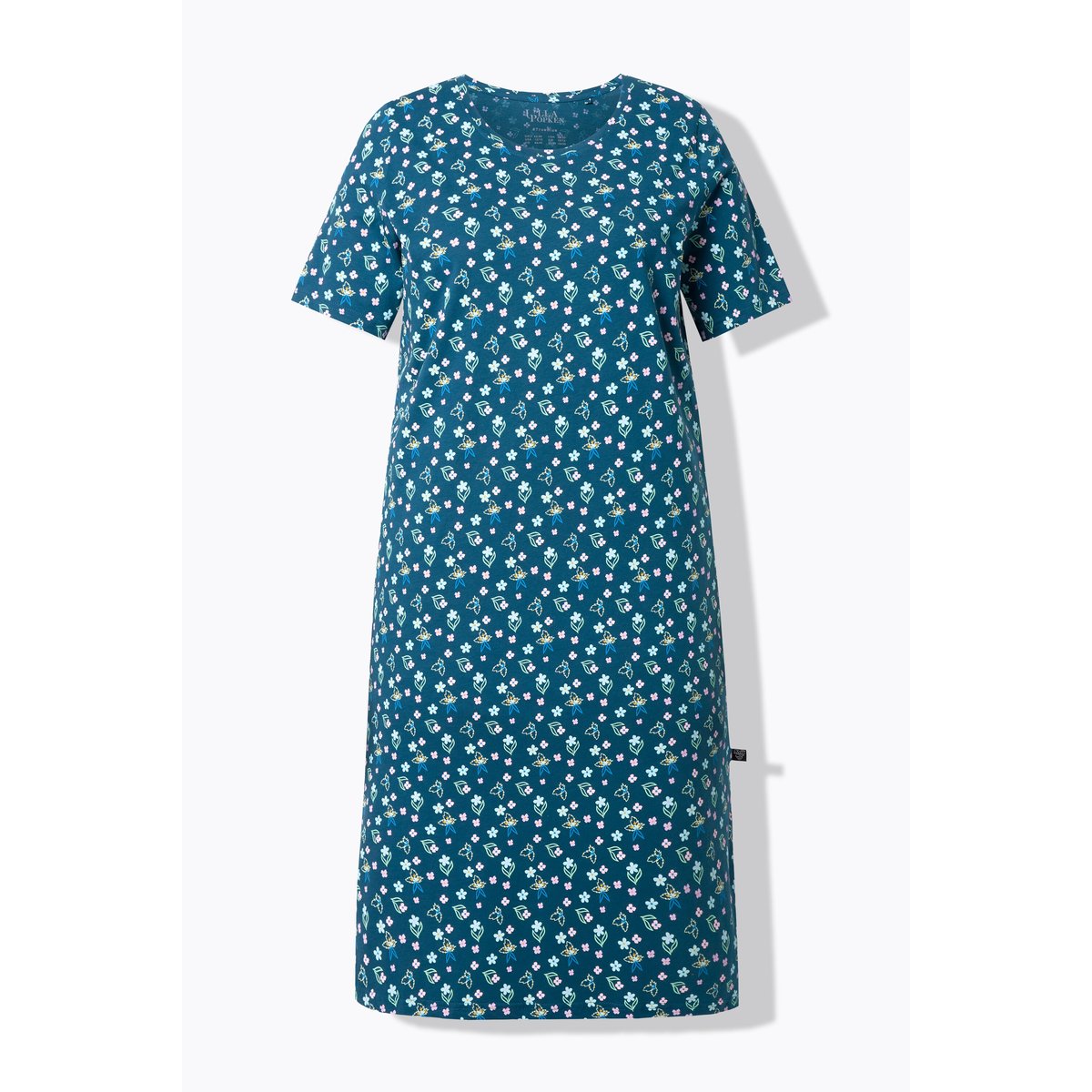 Chemise de nuit 0 fleurs pétrol, ULLA POPKEN