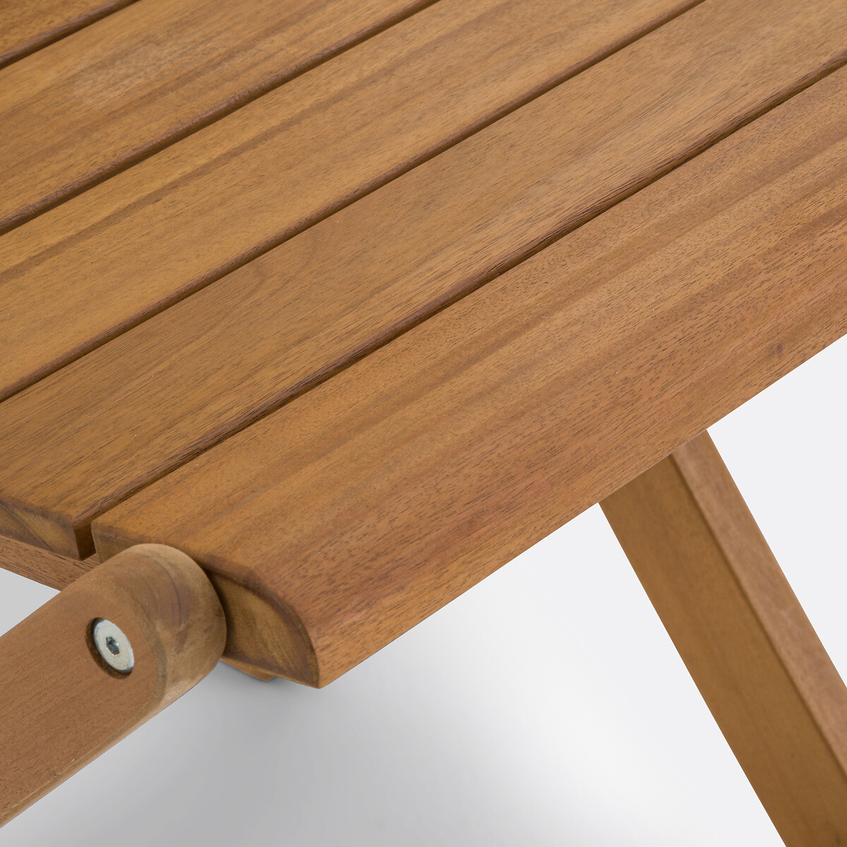 Set van 2 plooibare tuinstoelen in acacia, Palera acacia, LA REDOUTE INTERIEURS