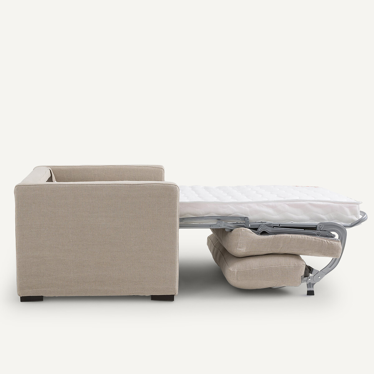 2-zitsbank, omvormbaar, in dik stonewashed linnen, NEO KINKAJOU naturel, AM.PM