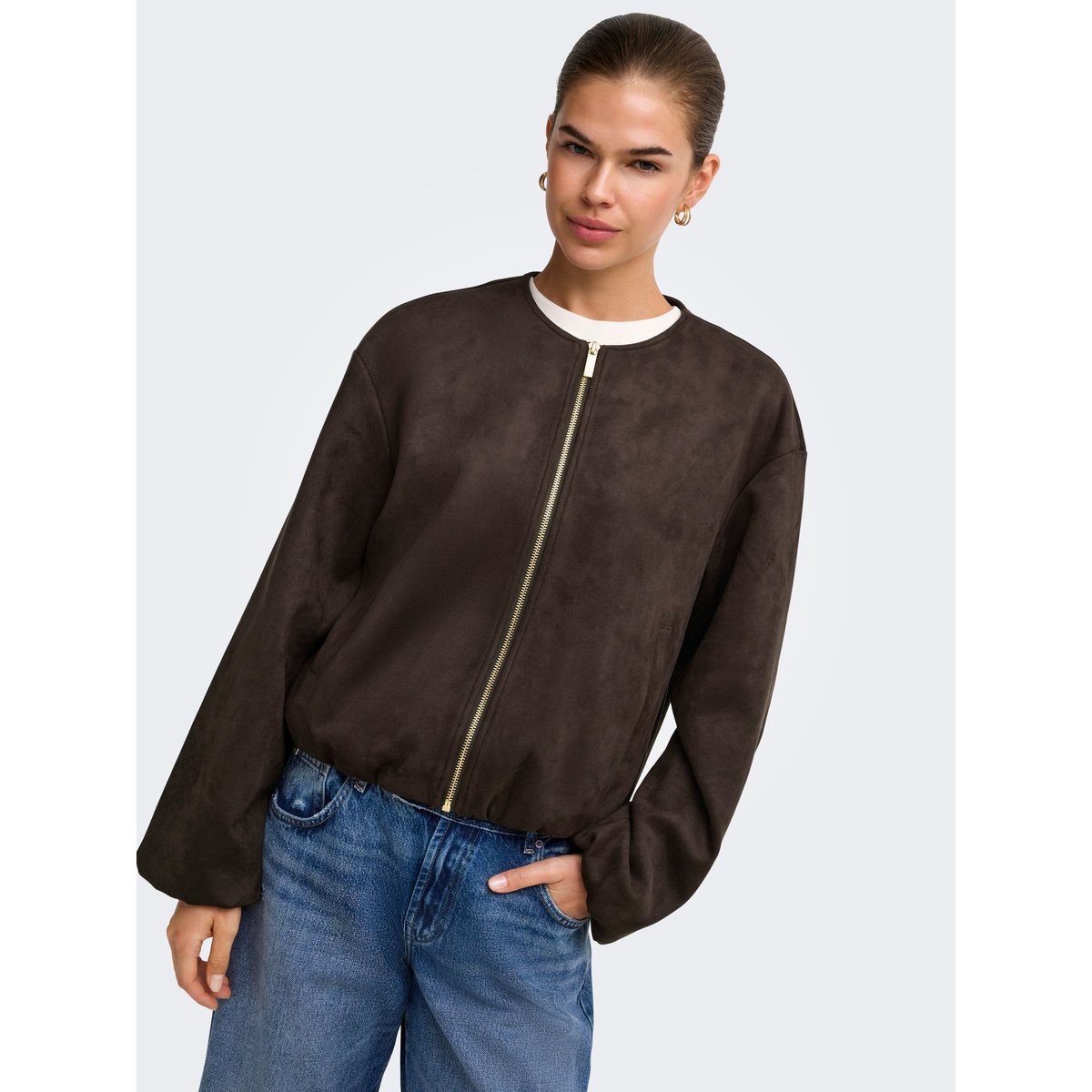 Veste Bomber marron - chocolate torte 1, ONLY