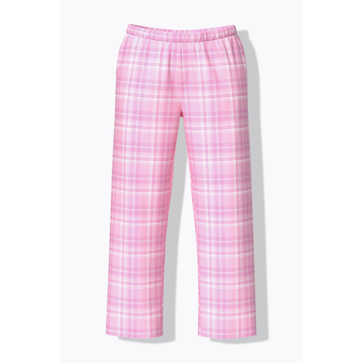 Pantalon de pyjama, coupe droite rose, ULLA POPKEN