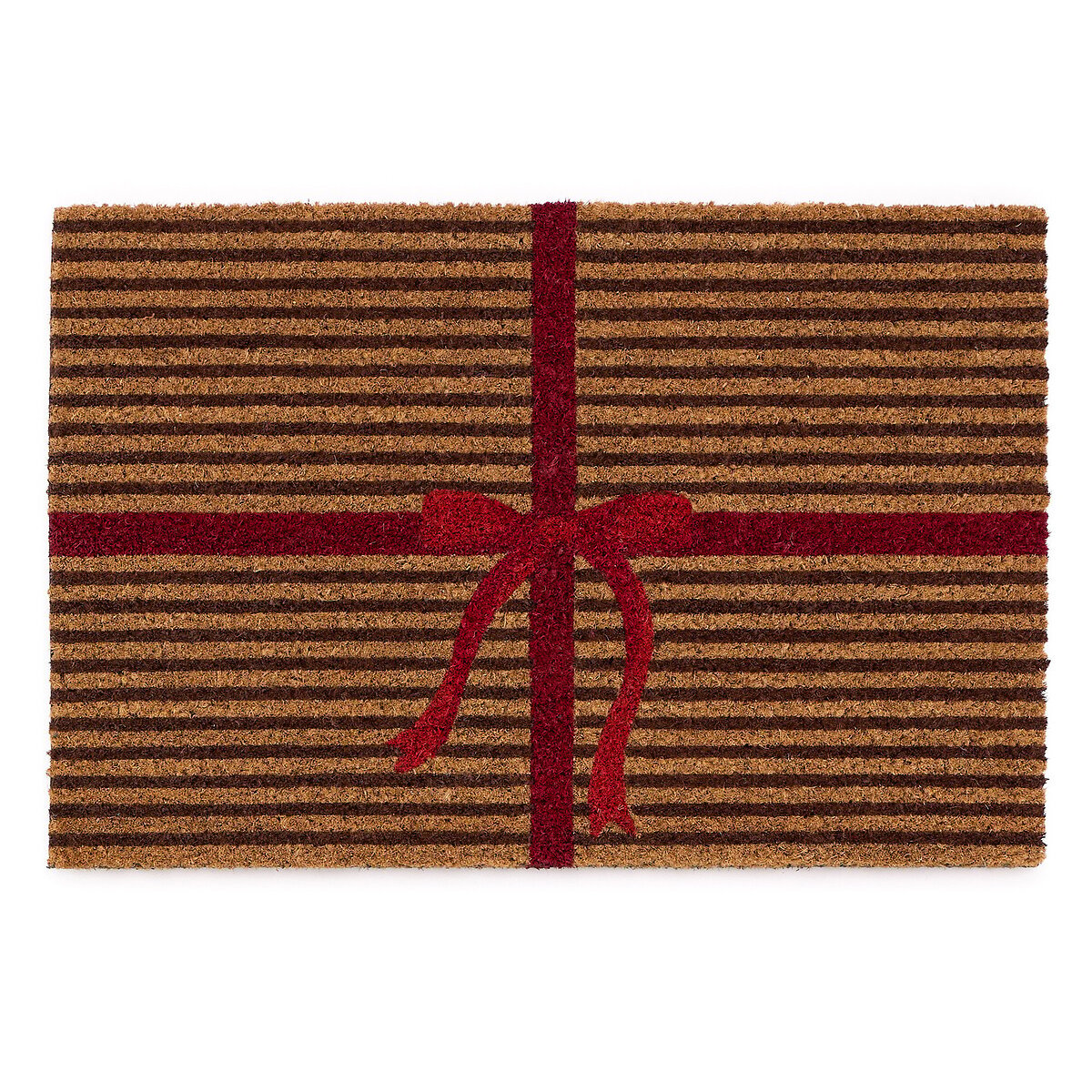 Christmas Gift Wrapped Coir Doormat multi-coloured, MY MAT