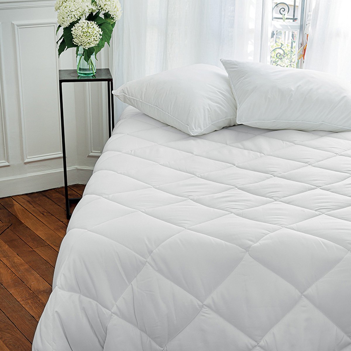 Couette Microfibre - TRES CHAUDE blanc, TOISON D OR