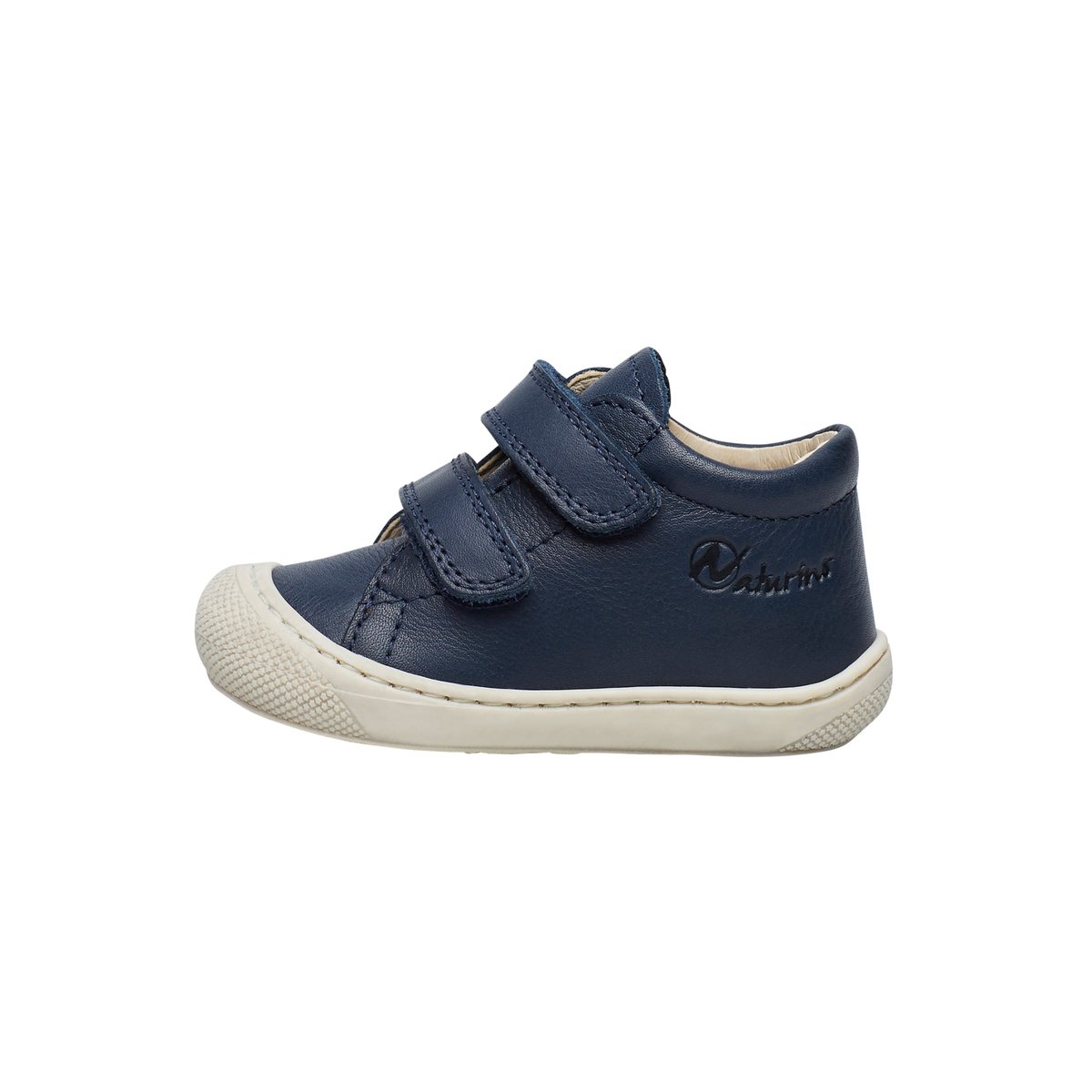 Chaussures premiers pas en cuir COCOON VL céleste, NATURINO