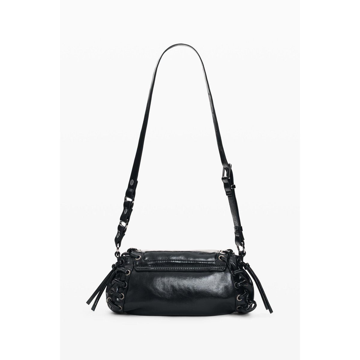 Petit sac à œillets noir, DESIGUAL