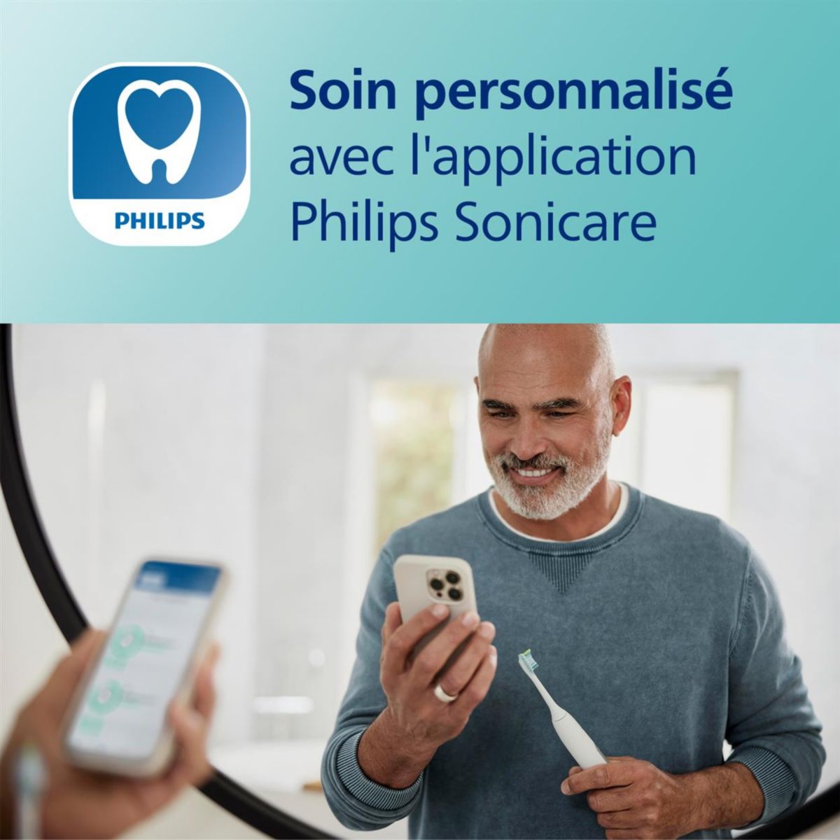 Brosse à dents électrique Sonicare Diamondclean Smart 9400 HX9917/88 couleur unique, PHILIPS