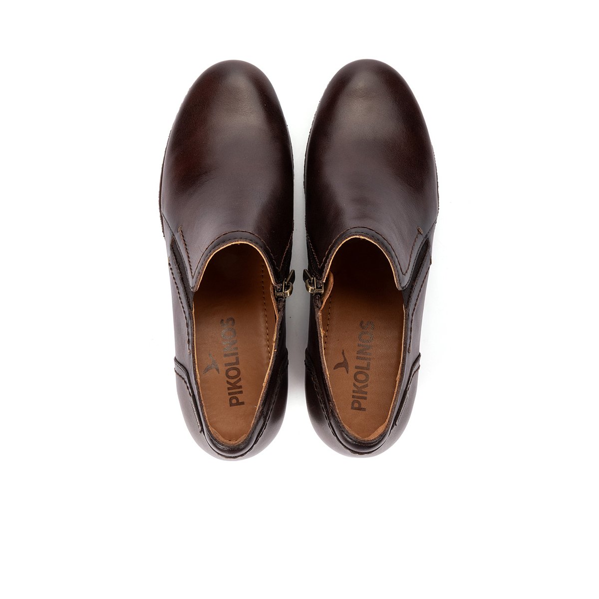 Chaussures montantes cuir Utiel caoba, PIKOLINOS