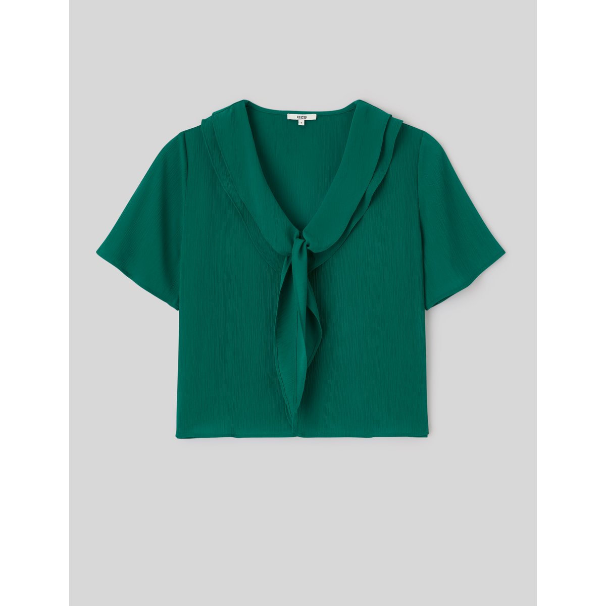 Blouse unie menthe, BZB