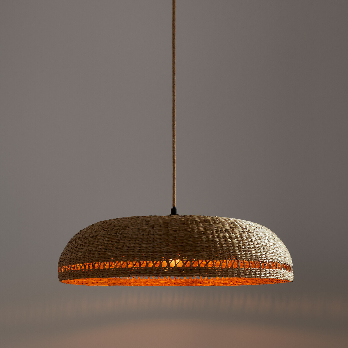 Lampadario vimini Ø60 cm, Jutlo naturale  , LA REDOUTE INTERIEURS