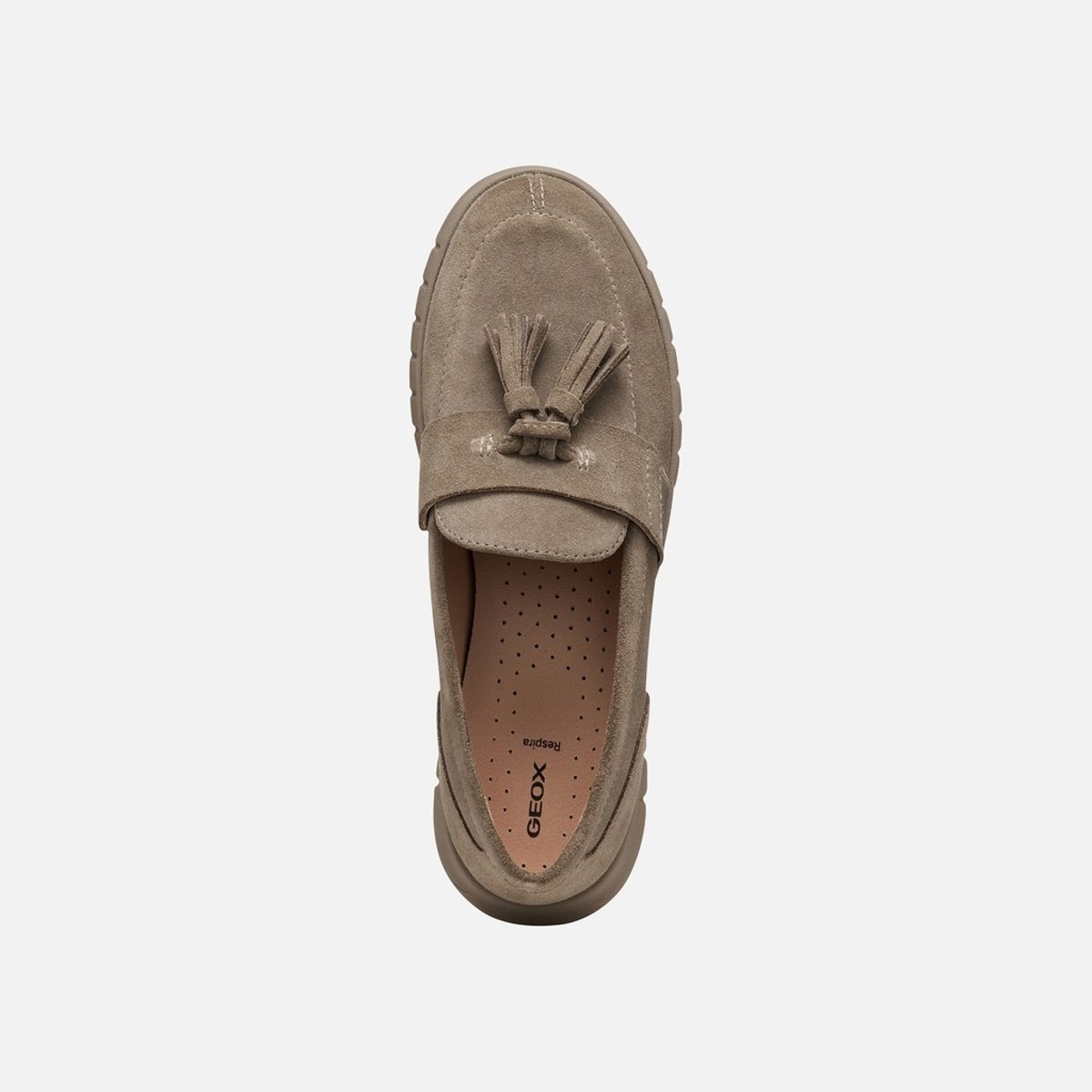 Mocassins  D FLEXTRIDE taupe, GEOX