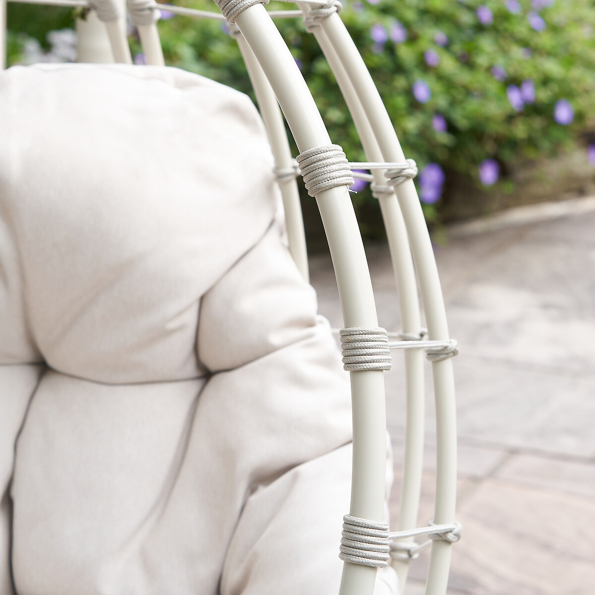 Sienna Garden Hanging Egg Chair stone beige, SO'HOME