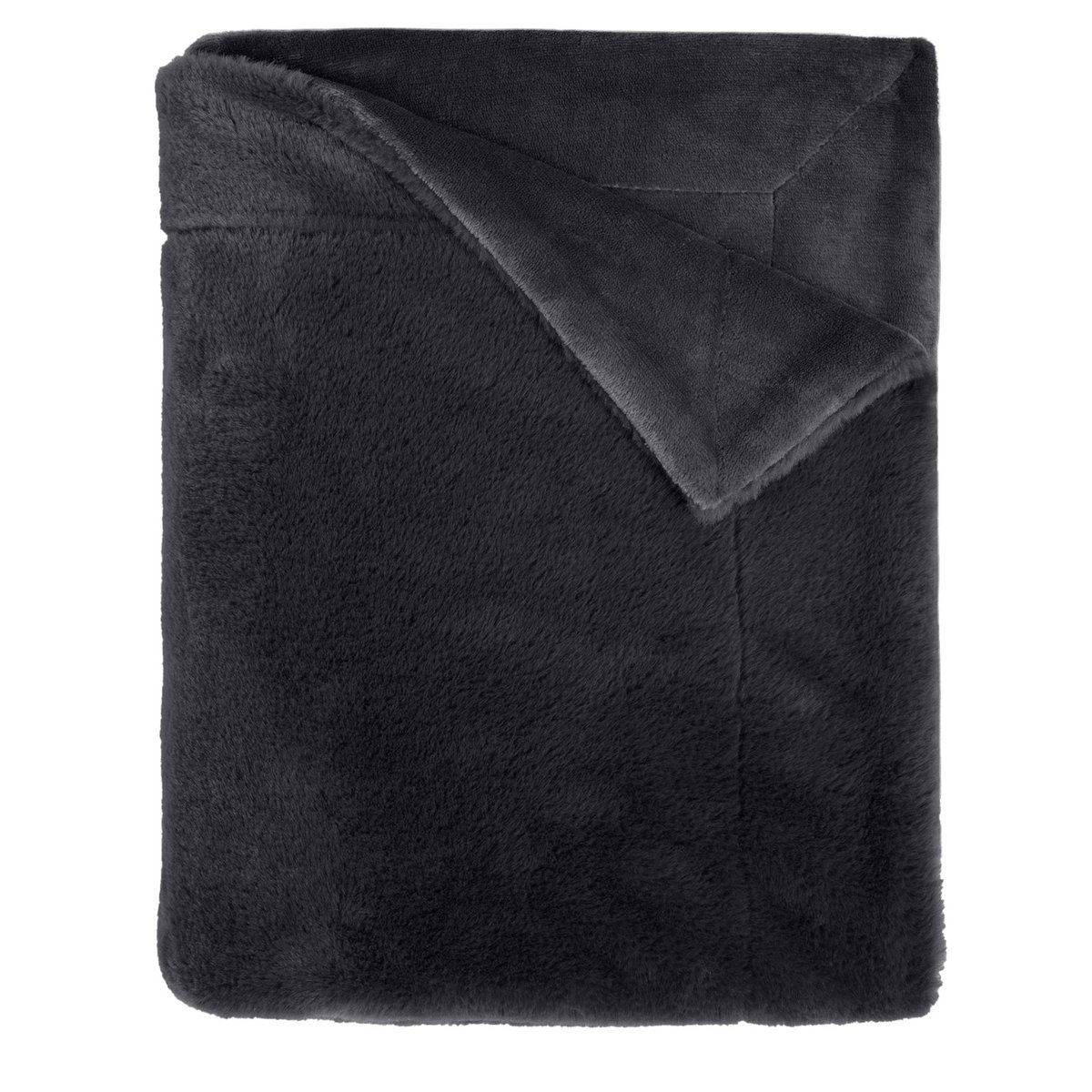 Plaid polaire noir, TERRE DE NUIT