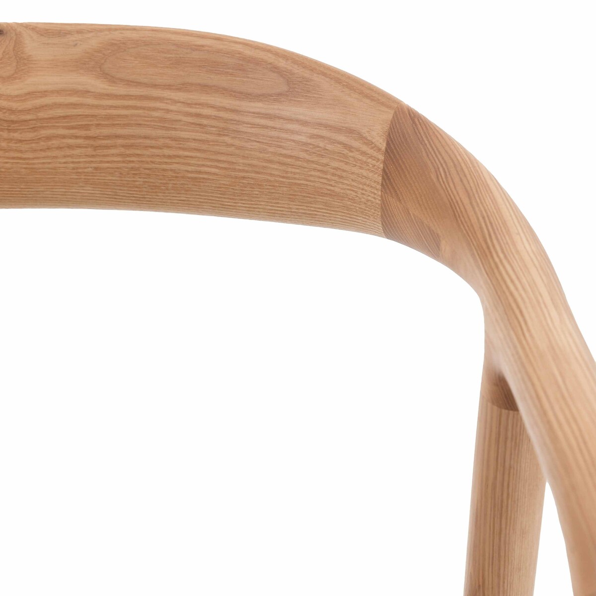 Set of 2 Aviero Ash Wood Dining Chairs oak, ÉDITÉ