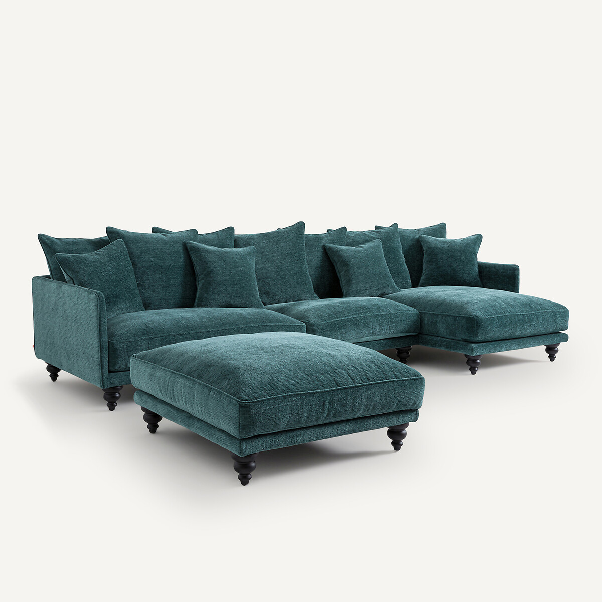 Longchair gerecycled polyester, Lazare petrol, AM.PM