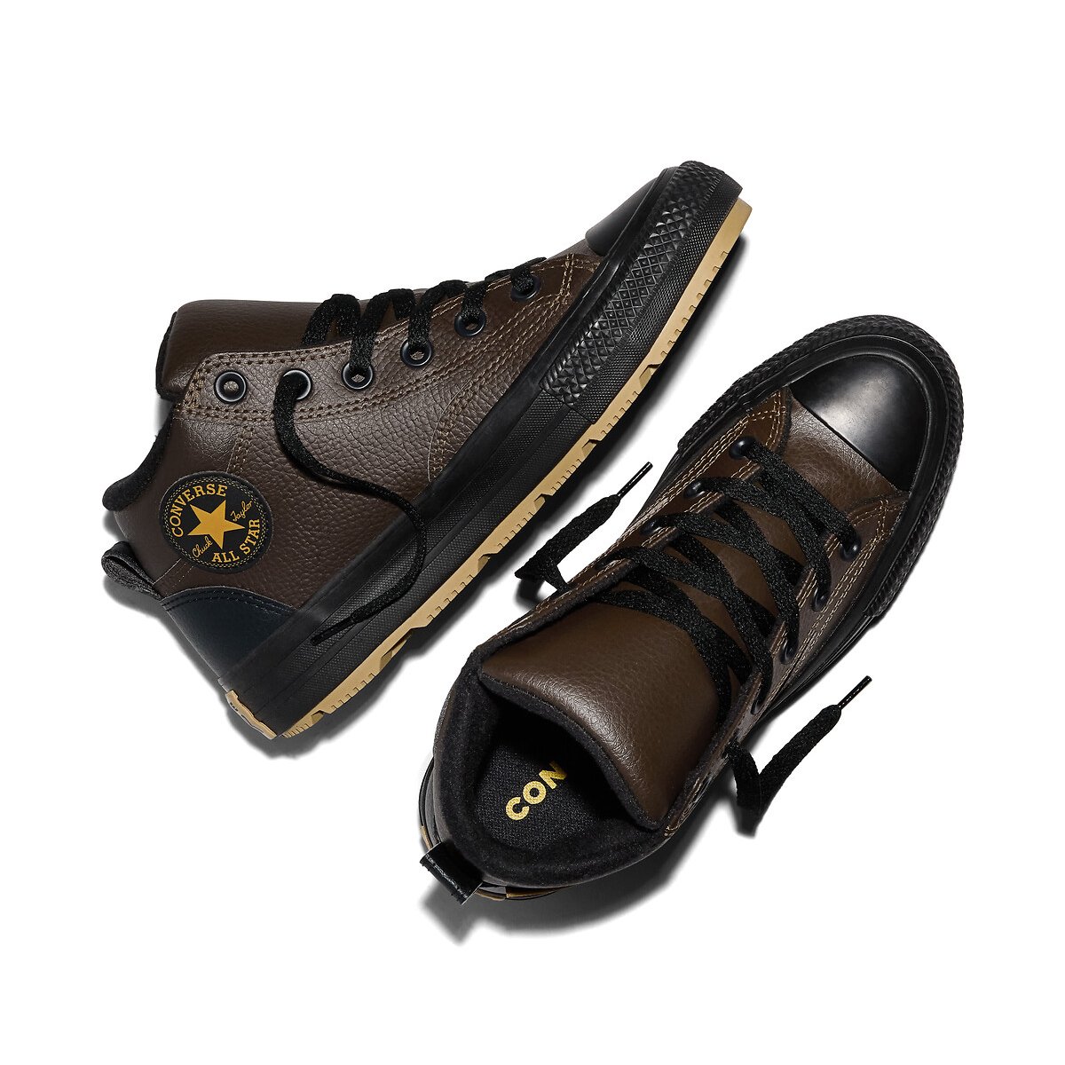 Sneaker CTAS MALDEN STREET MID dunkelbraun, CONVERSE