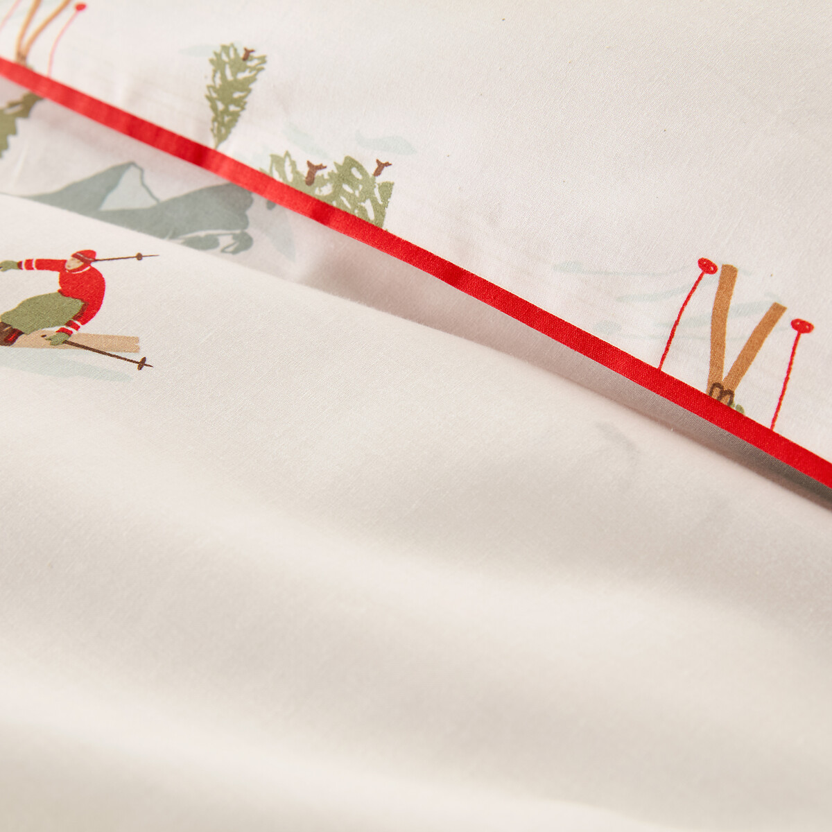 Alps Duvet Cover in Cotton Percale printed, LA REDOUTE INTERIEURS