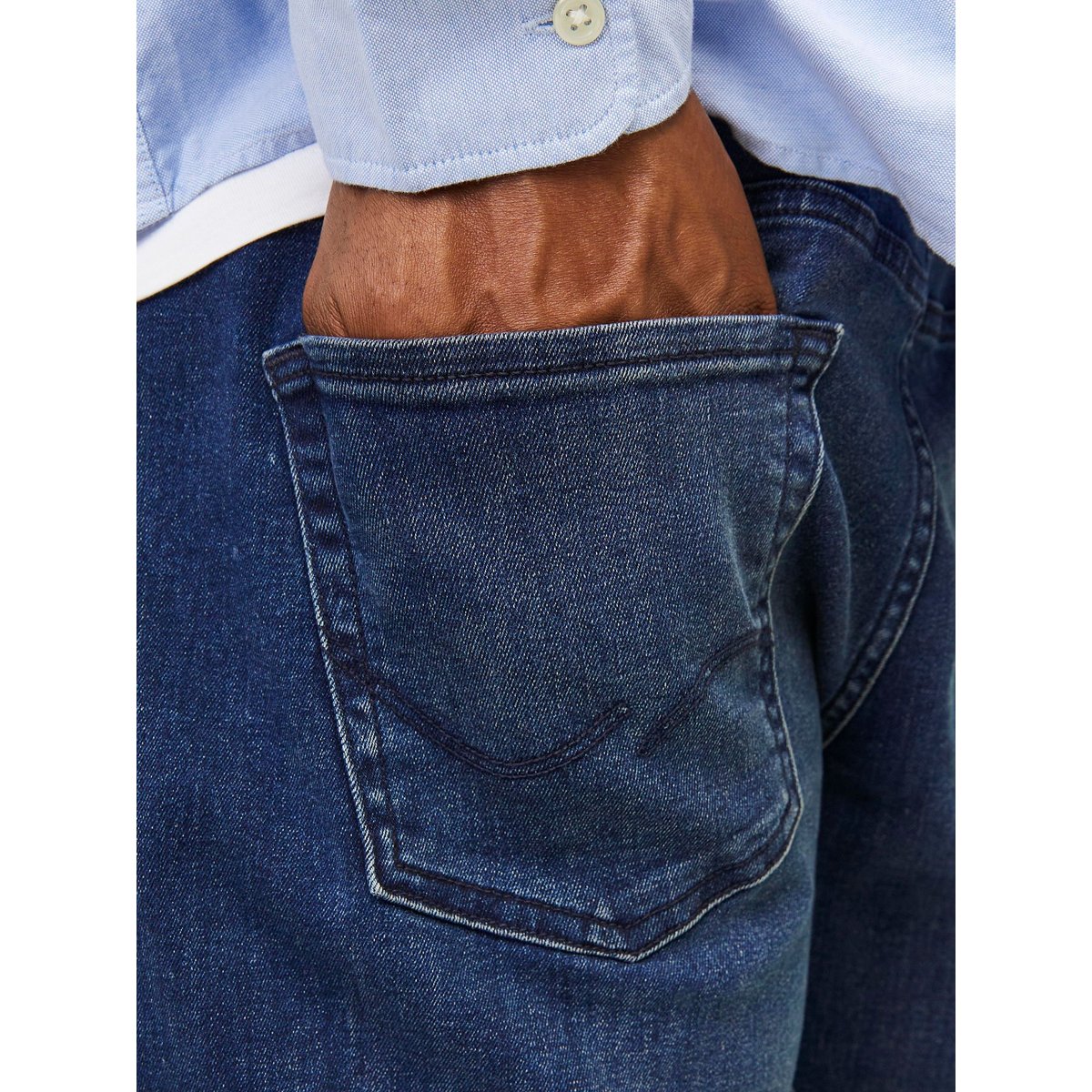 Jean Slim blue denim, JACK & JONES