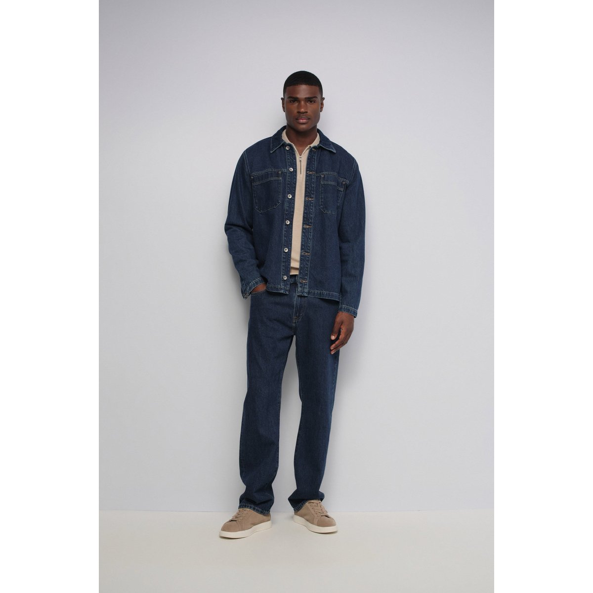 JEAN STRAIGHT FIT bleu foncé, SALSA JEANS