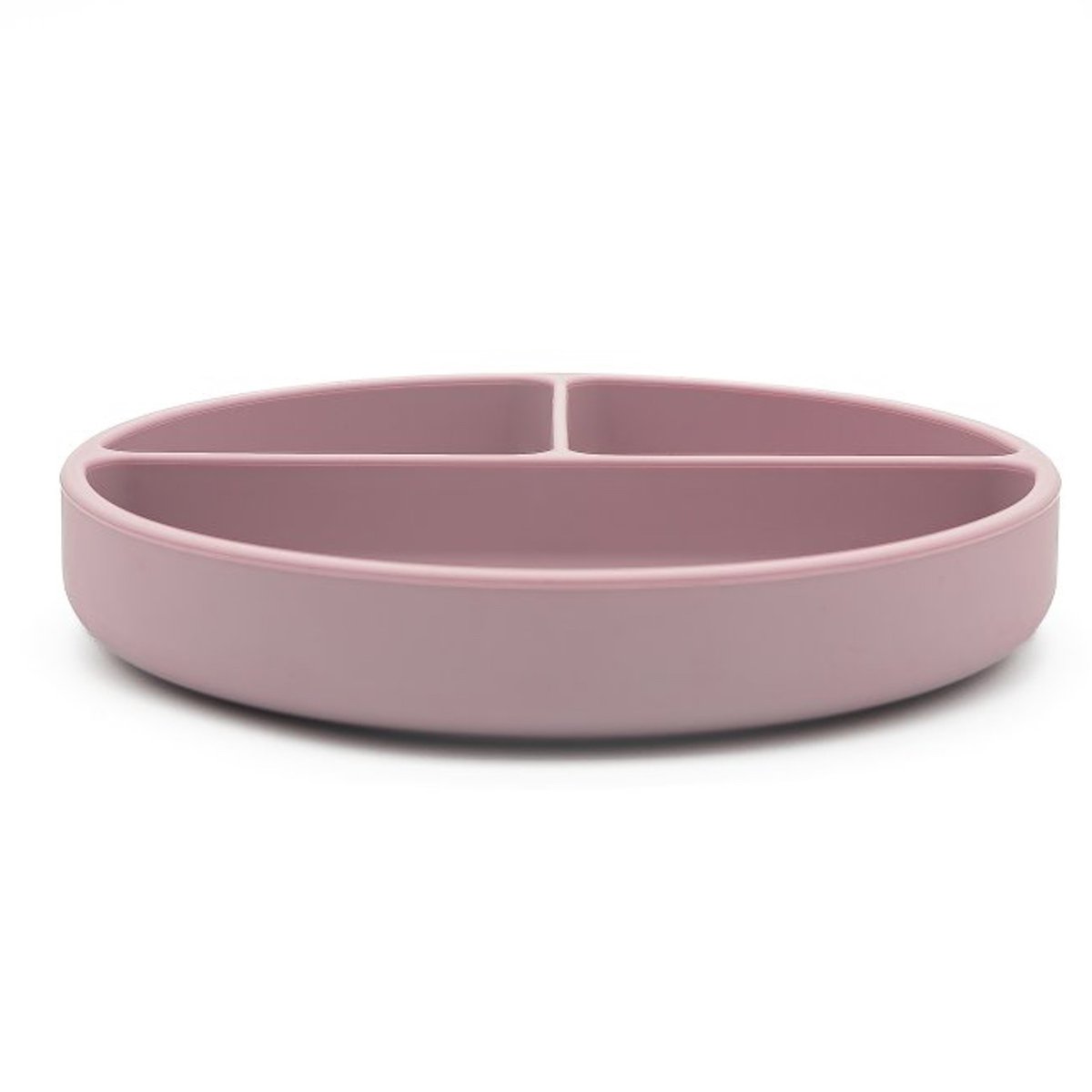 Assiette compartimentée en silicone avec ventouse ANIMAUX ANIMAUX rose, SASSI