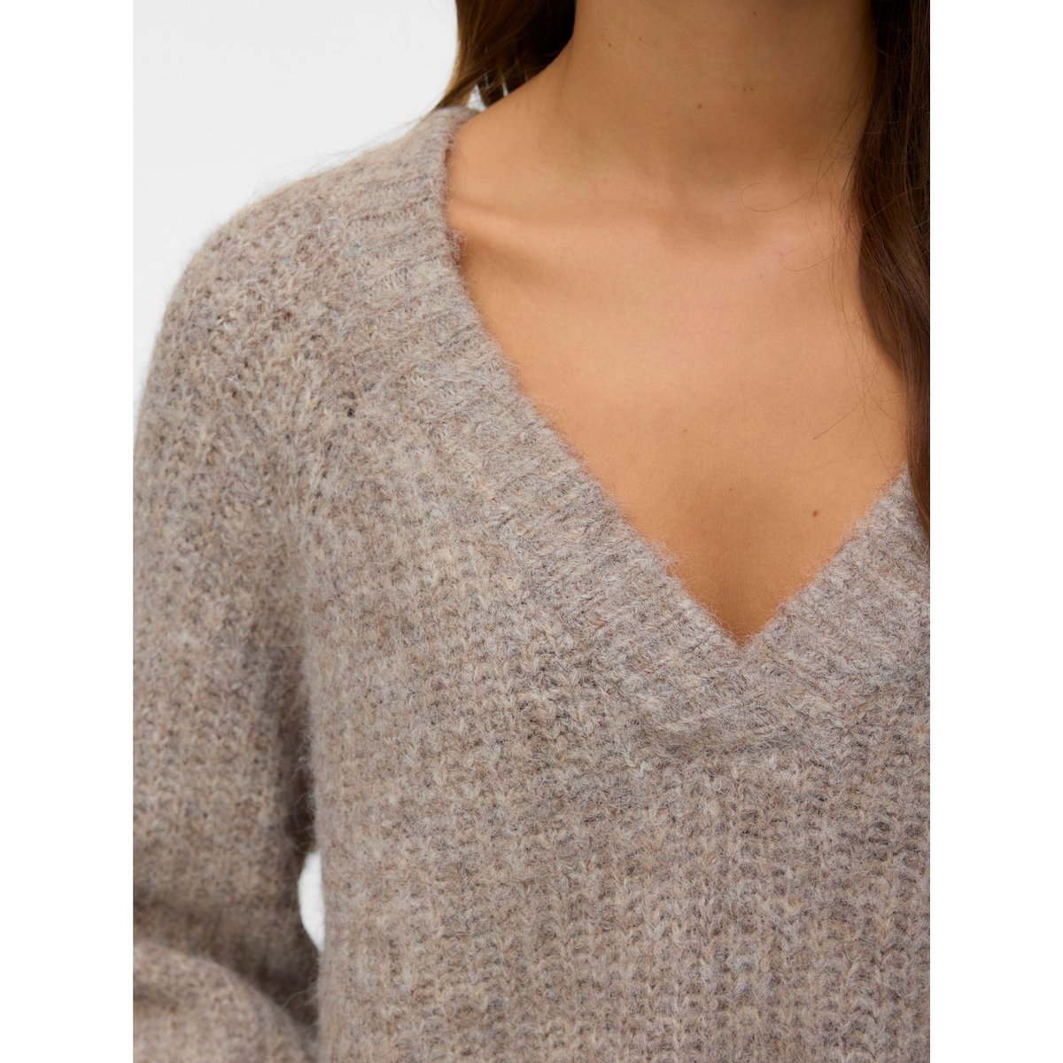 Pull En Maille fossil, VERO MODA