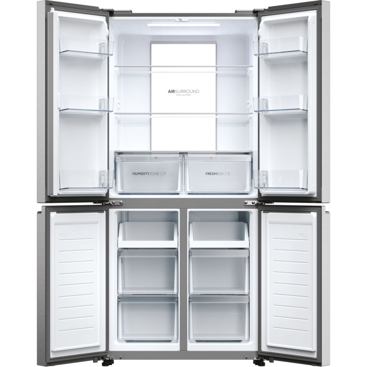 Réfrigérateur multi portes HCR7818DNMM couleur unique, HAIER